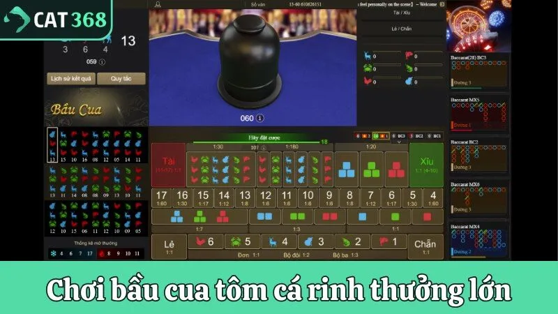 Bầu Cua Tôm Cá