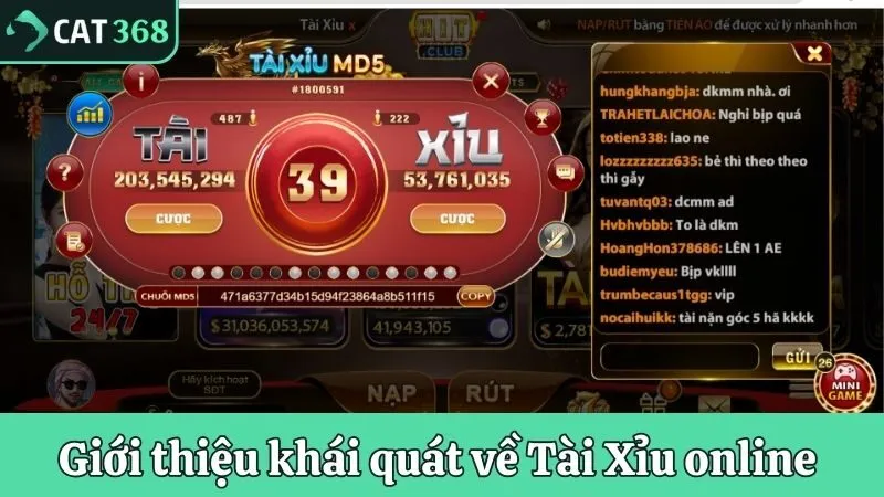 Giới thiệu khái quát nhất về Tài Xỉu online
