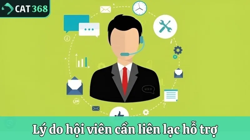 Một số vấn đề mà bạn cần liên hệ Cat368 ngay